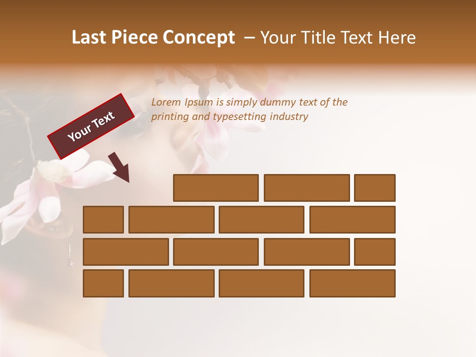 Hair Skin Portrait PowerPoint Template