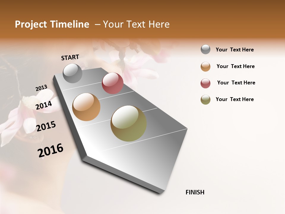 Hair Skin Portrait PowerPoint Template