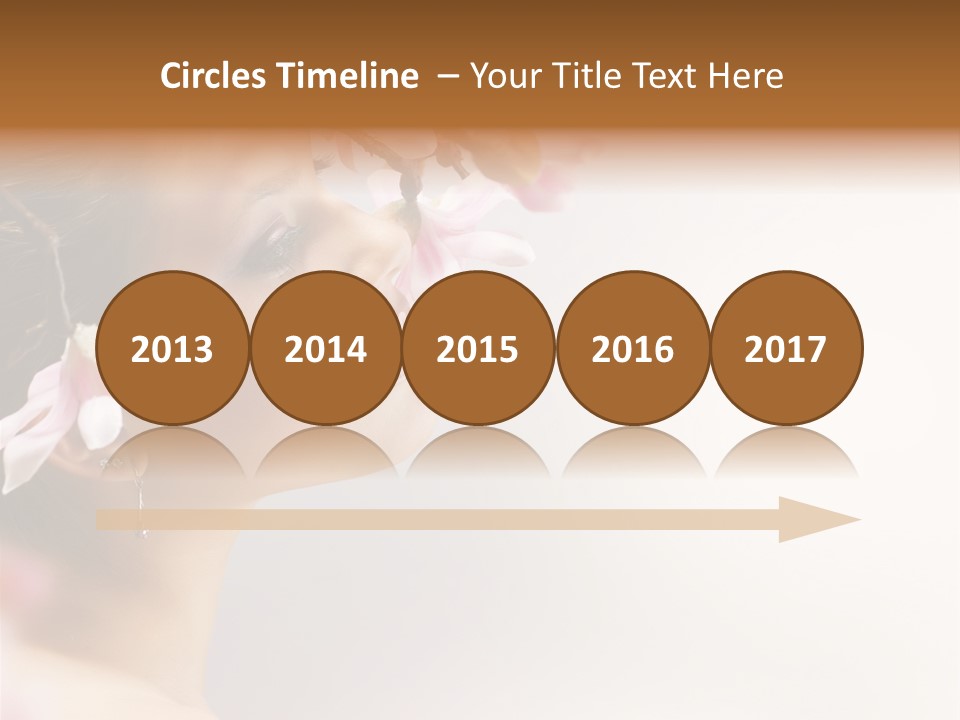 Hair Skin Portrait PowerPoint Template