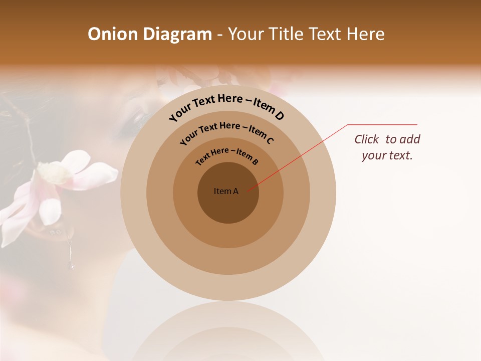 Hair Skin Portrait PowerPoint Template