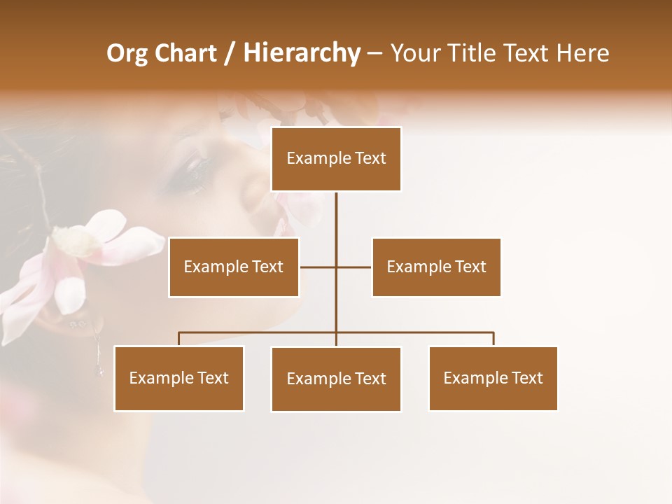 Hair Skin Portrait PowerPoint Template