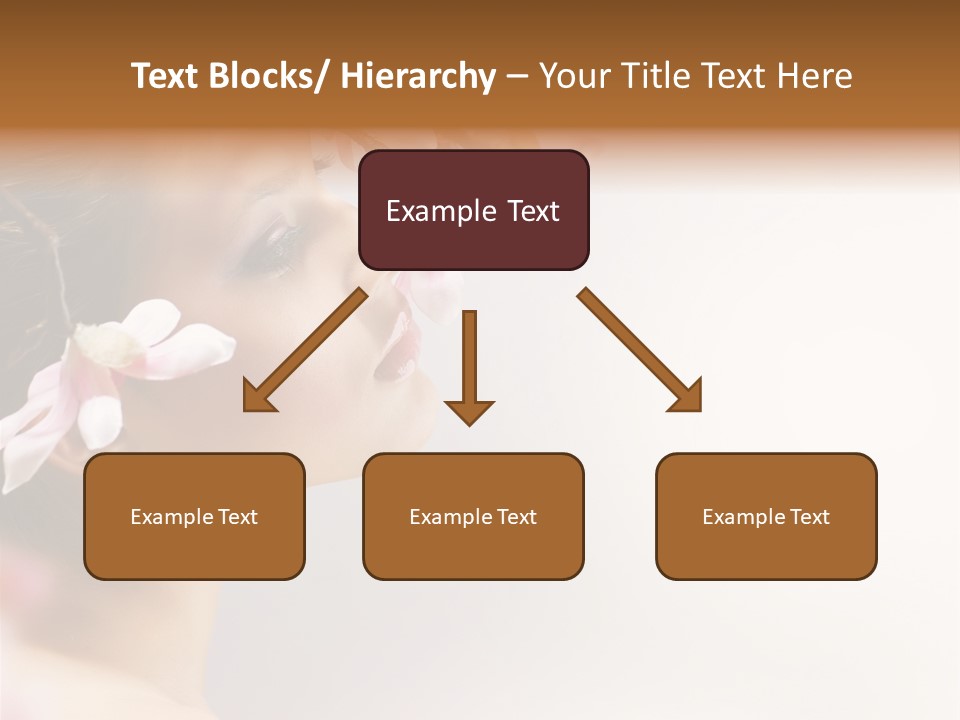 Hair Skin Portrait PowerPoint Template