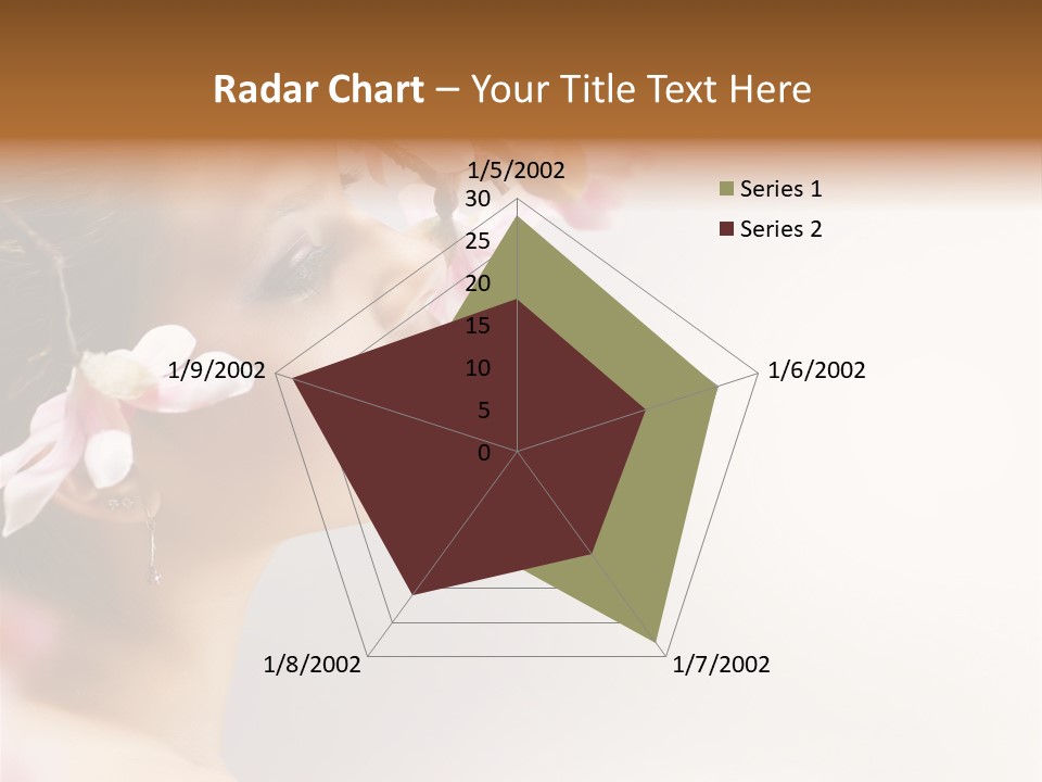 Hair Skin Portrait PowerPoint Template