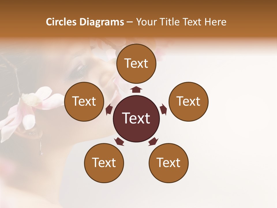 Hair Skin Portrait PowerPoint Template