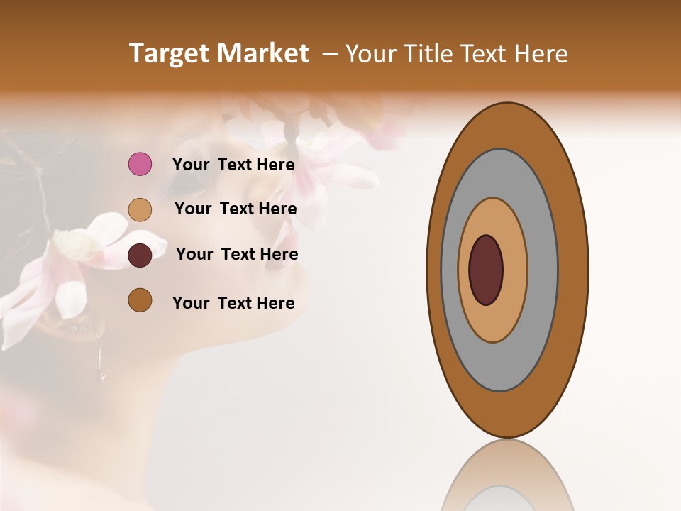 Hair Skin Portrait PowerPoint Template