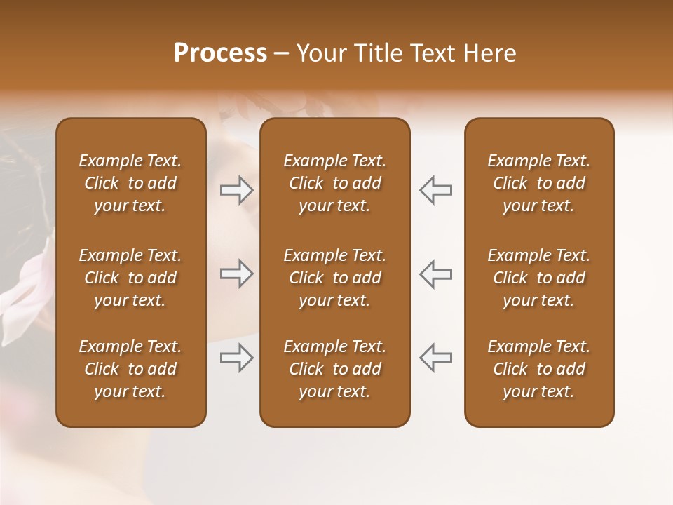 Hair Skin Portrait PowerPoint Template