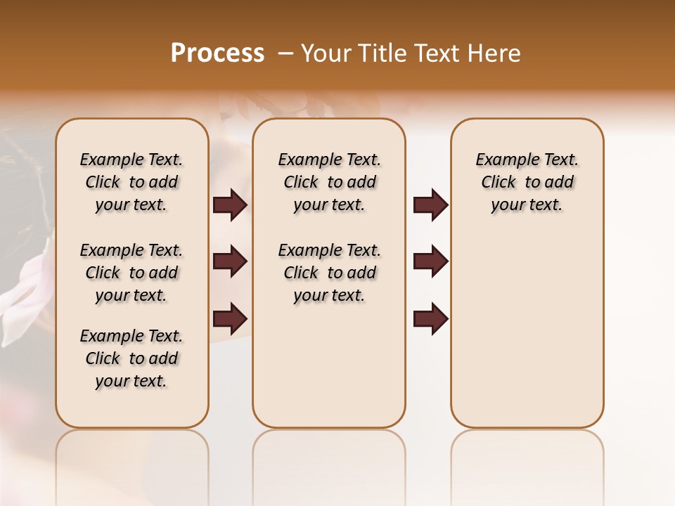 Hair Skin Portrait PowerPoint Template