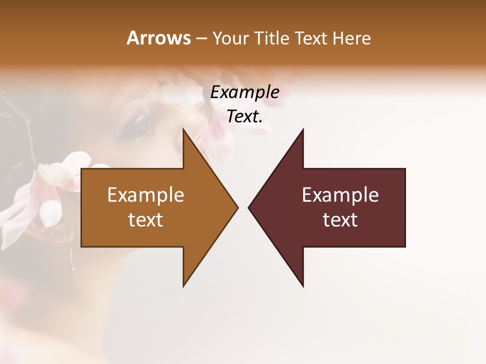 Hair Skin Portrait PowerPoint Template