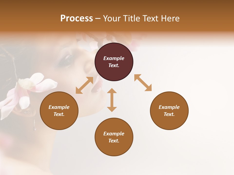 Hair Skin Portrait PowerPoint Template