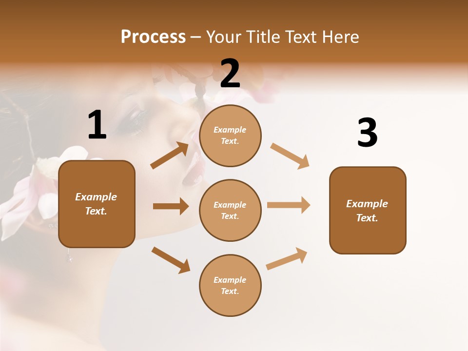 Hair Skin Portrait PowerPoint Template