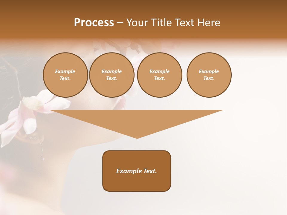 Hair Skin Portrait PowerPoint Template