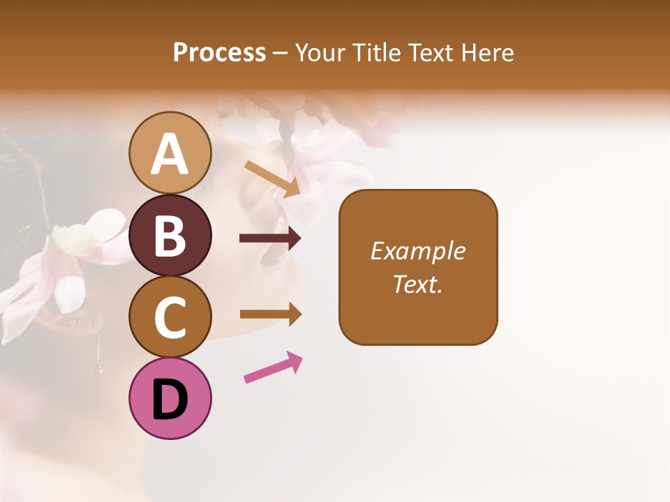 Hair Skin Portrait PowerPoint Template