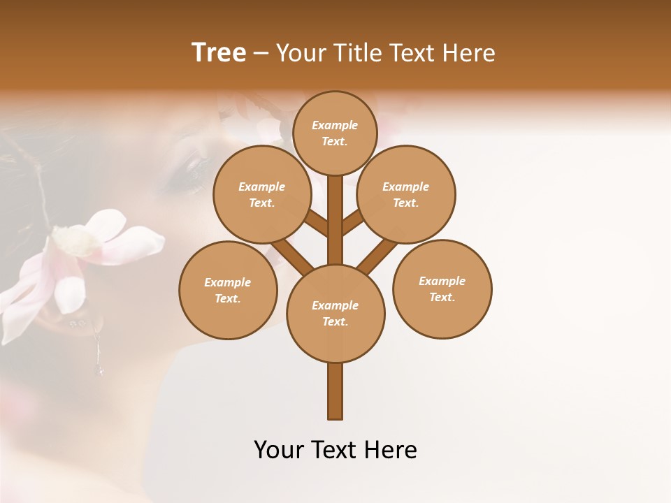 Hair Skin Portrait PowerPoint Template