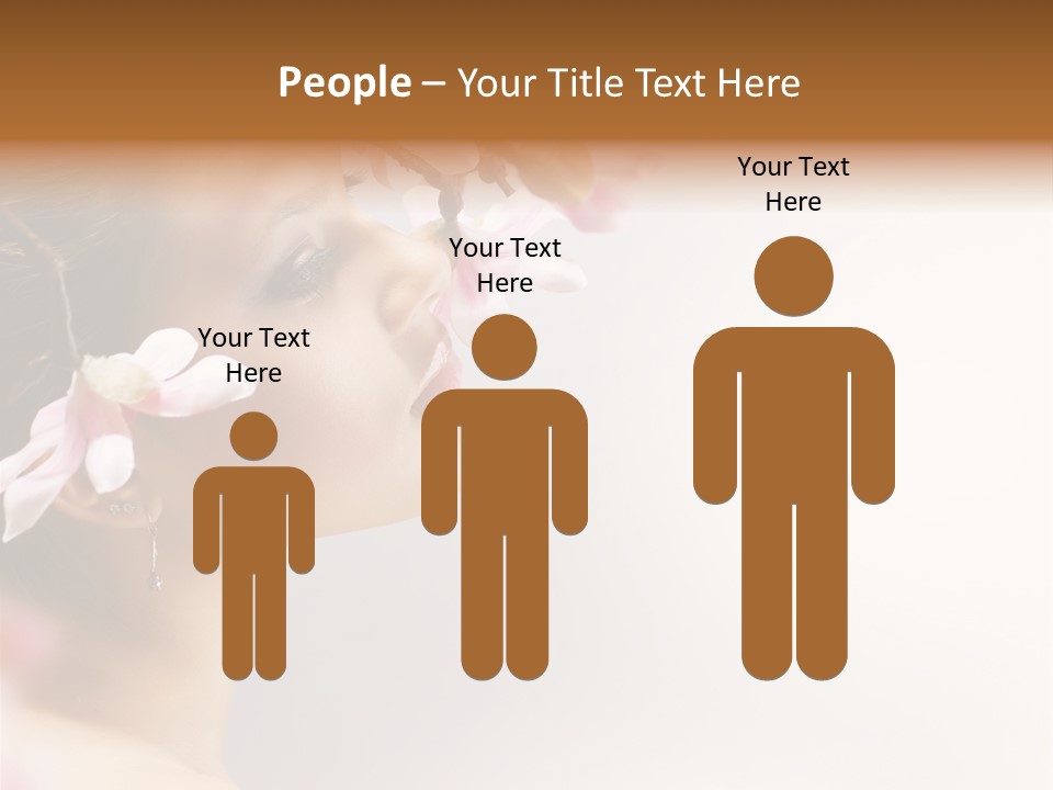 Hair Skin Portrait PowerPoint Template