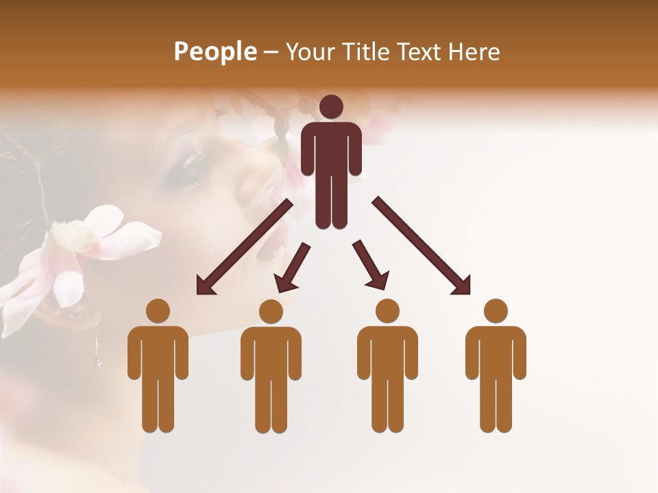 Hair Skin Portrait PowerPoint Template