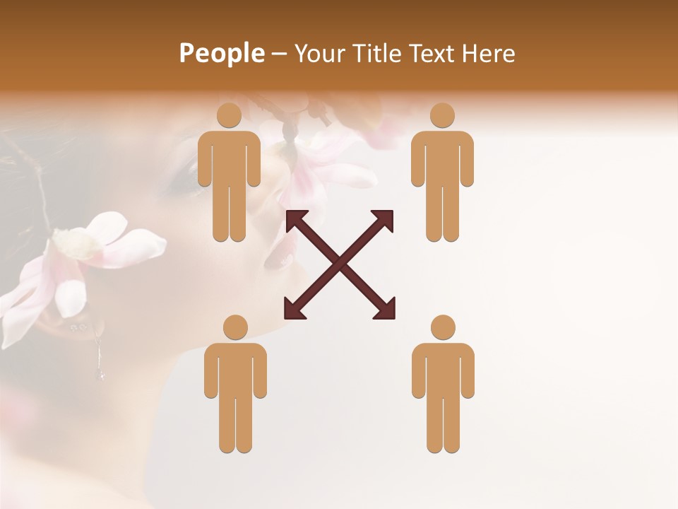 Hair Skin Portrait PowerPoint Template