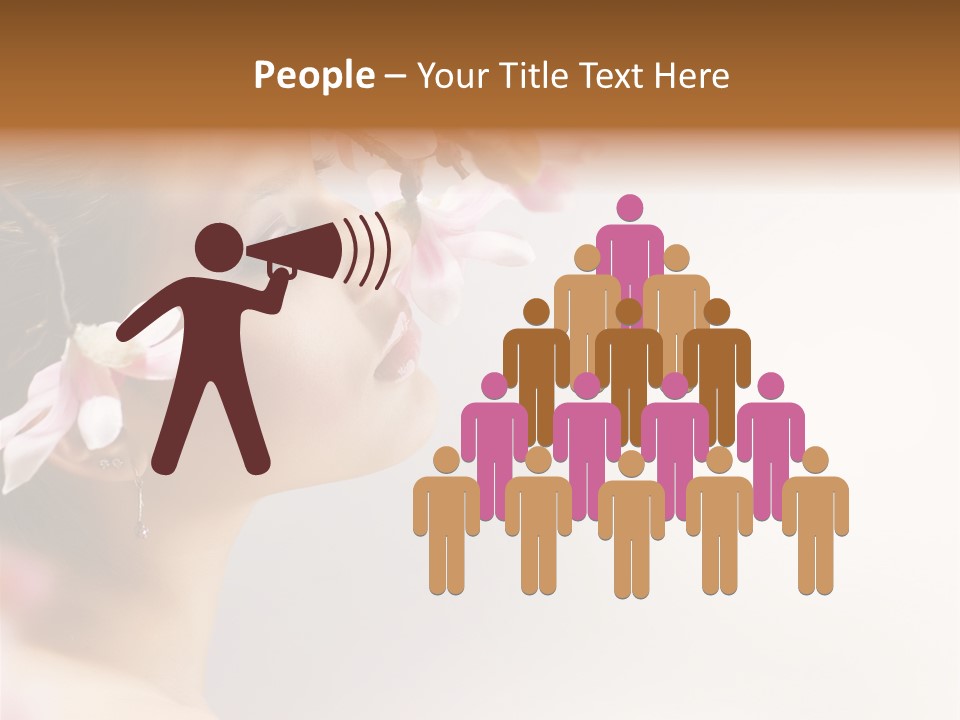 Hair Skin Portrait PowerPoint Template