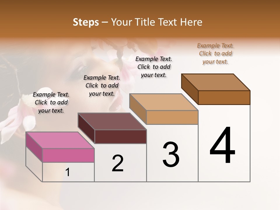 Hair Skin Portrait PowerPoint Template