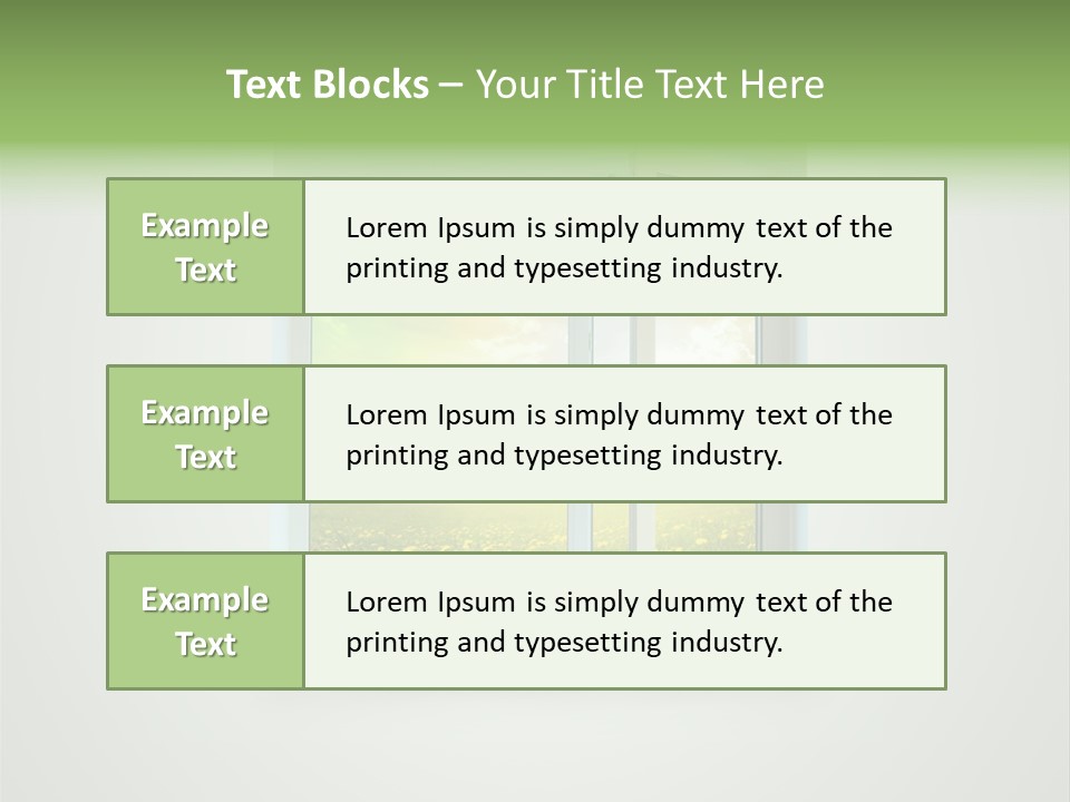 Landscape Style Backgrounds PowerPoint Template