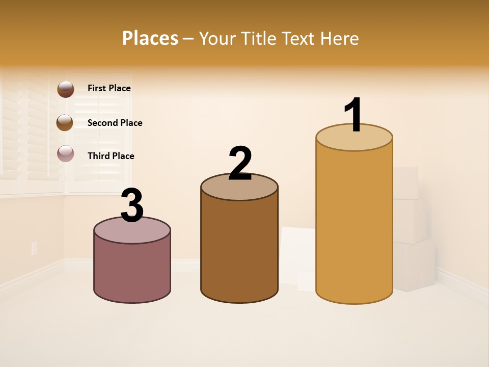 New Home Copy Space PowerPoint Template