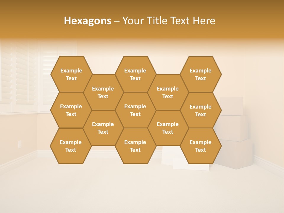 New Home Copy Space PowerPoint Template