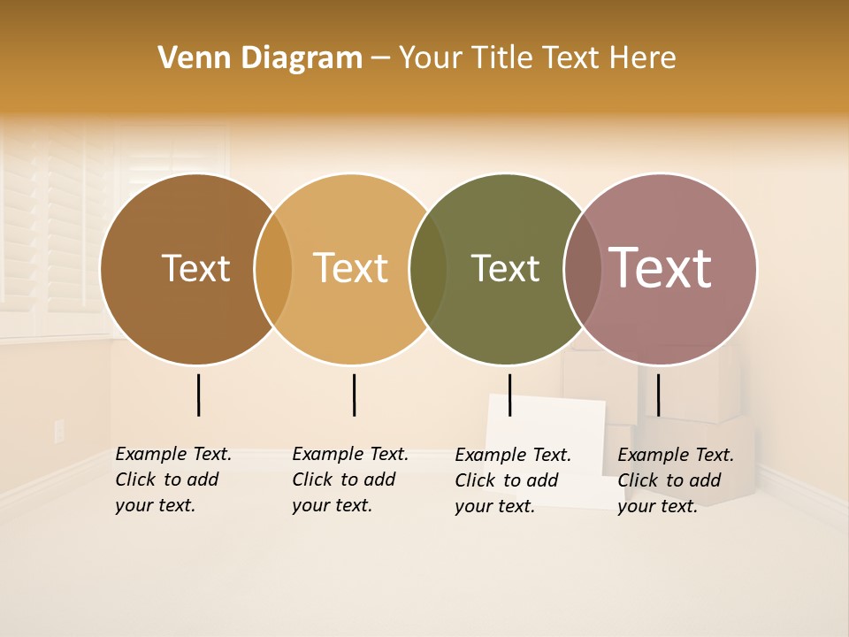 New Home Copy Space PowerPoint Template