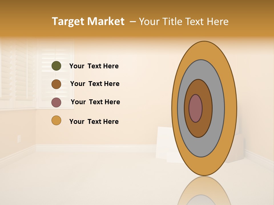 New Home Copy Space PowerPoint Template