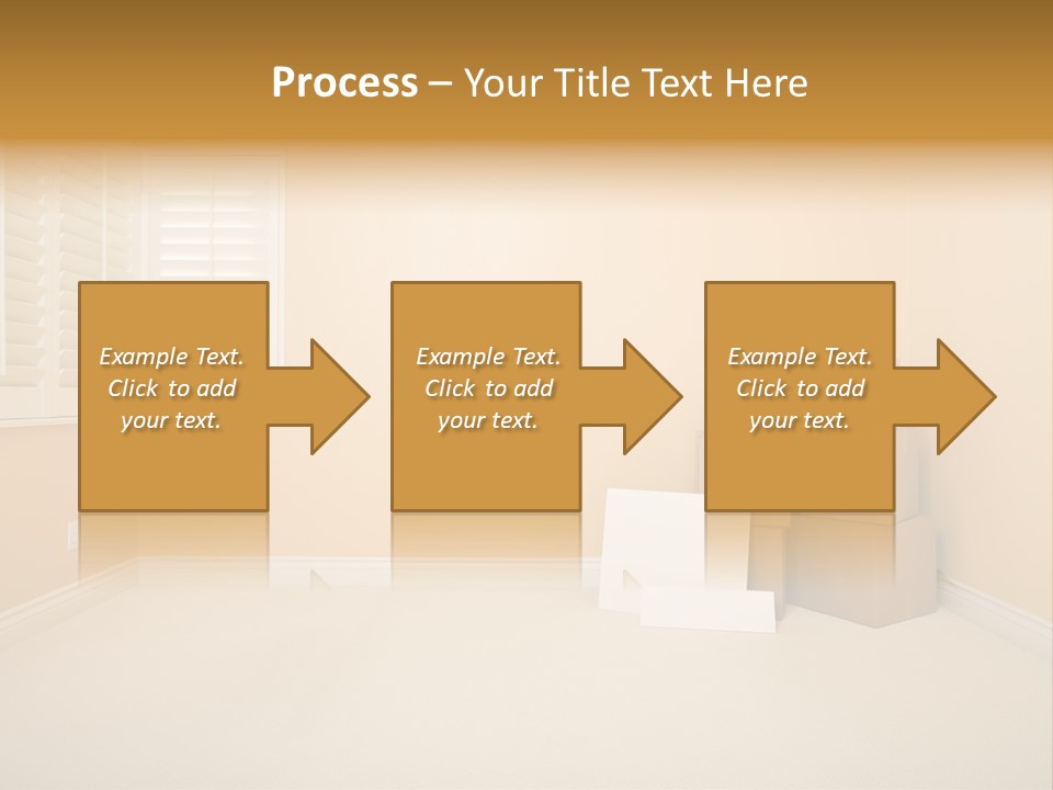 New Home Copy Space PowerPoint Template