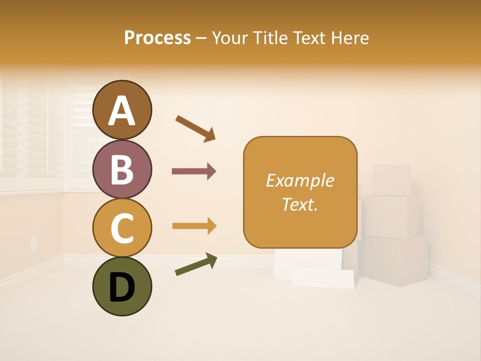 New Home Copy Space PowerPoint Template