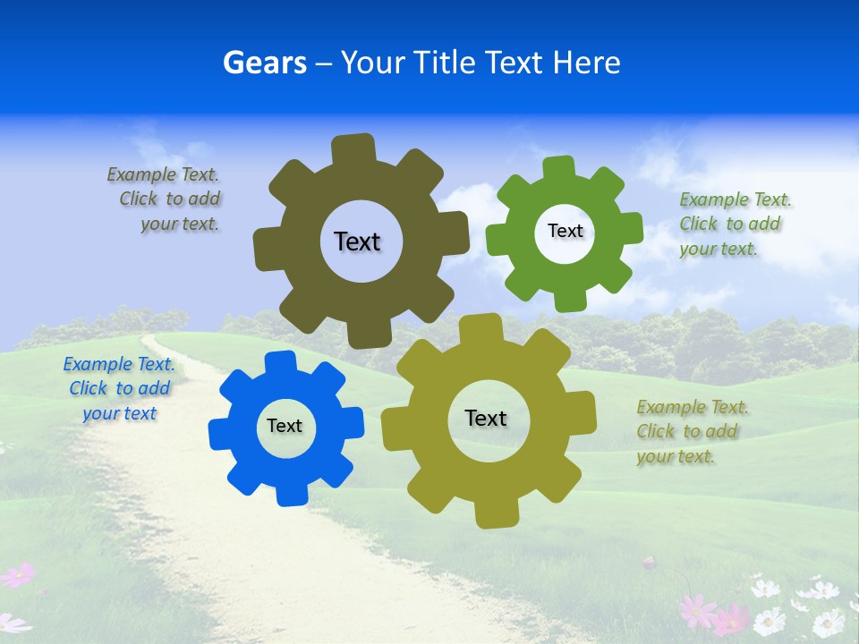 Humor Happy Per On PowerPoint Template