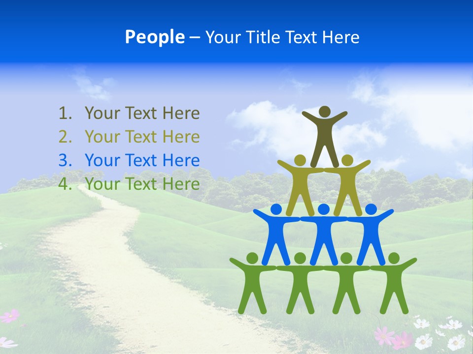 Humor Happy Per On PowerPoint Template