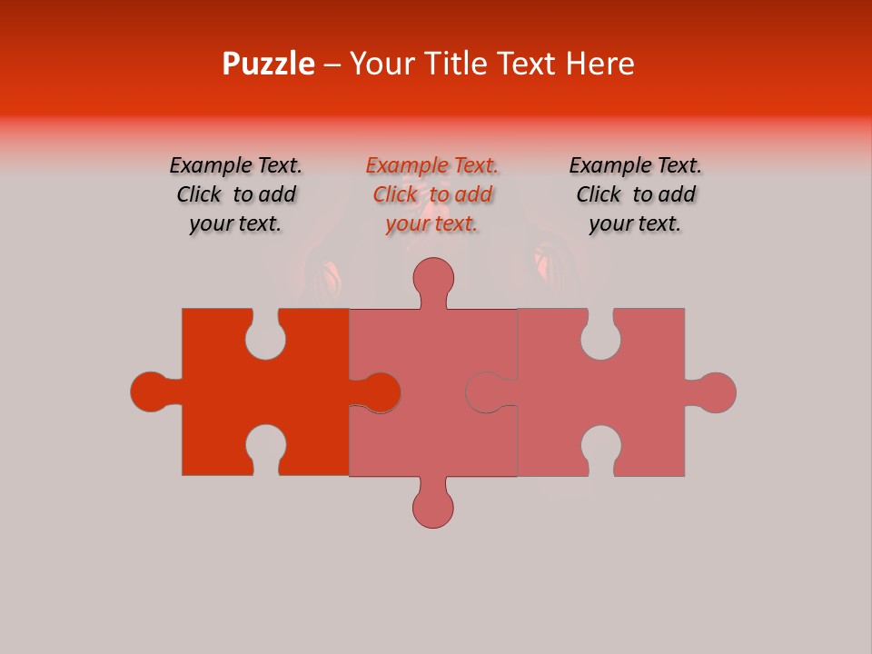 Wraith Negative Render PowerPoint Template