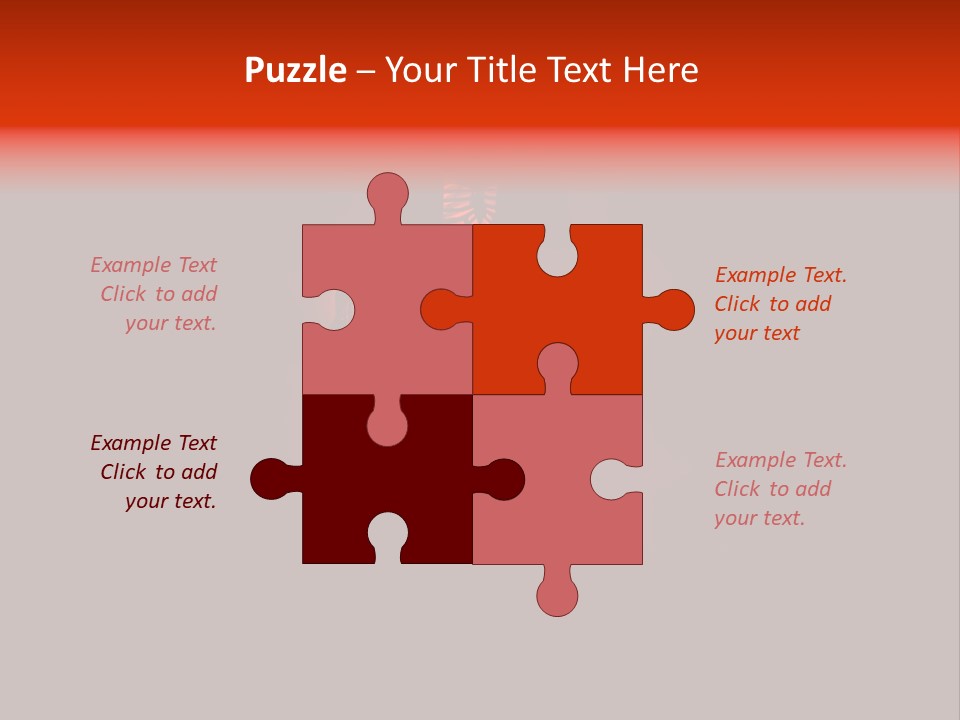 Wraith Negative Render PowerPoint Template
