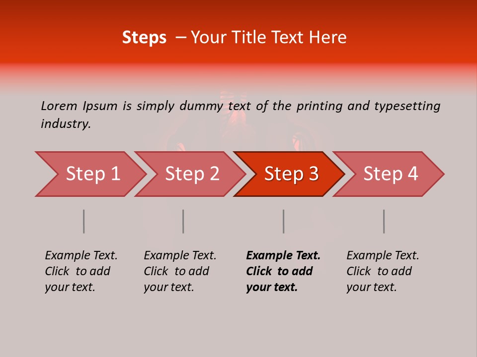 Wraith Negative Render PowerPoint Template