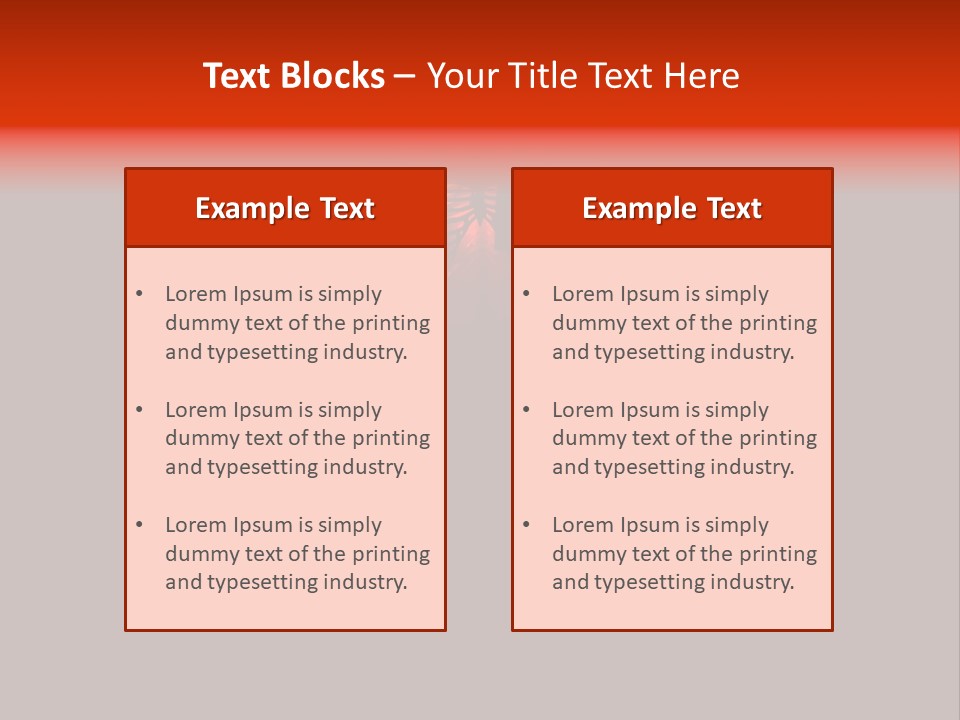 Wraith Negative Render PowerPoint Template
