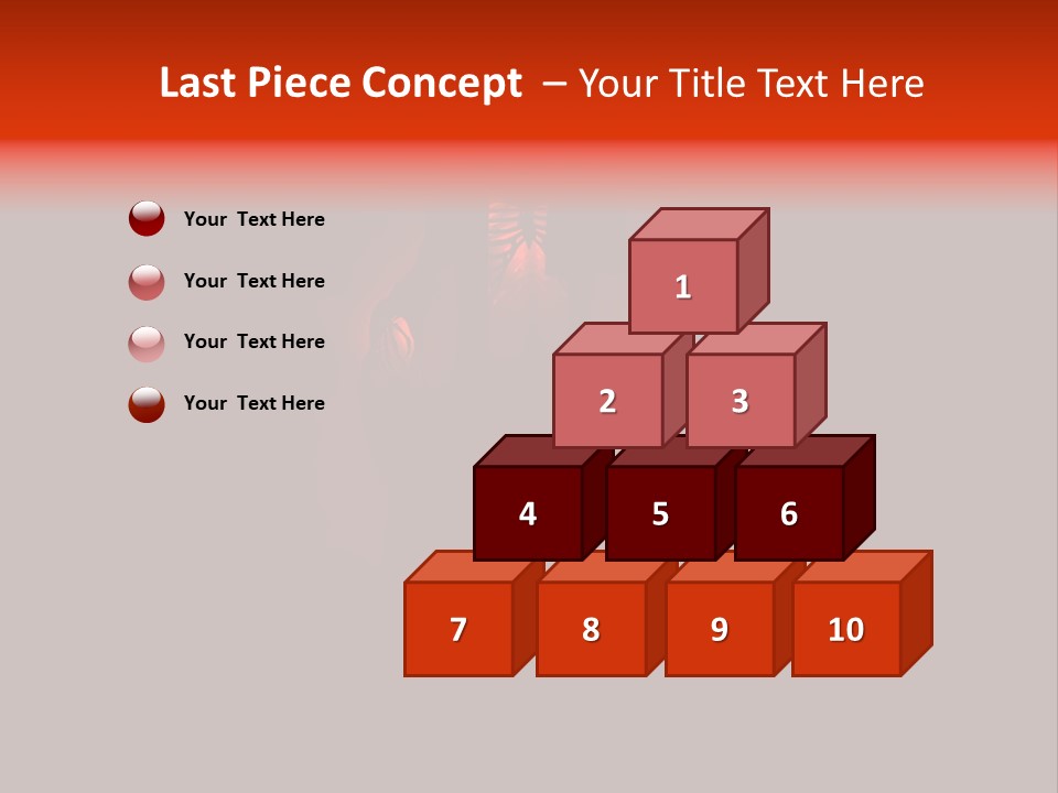 Wraith Negative Render PowerPoint Template