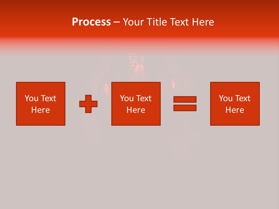 Wraith Negative Render PowerPoint Template