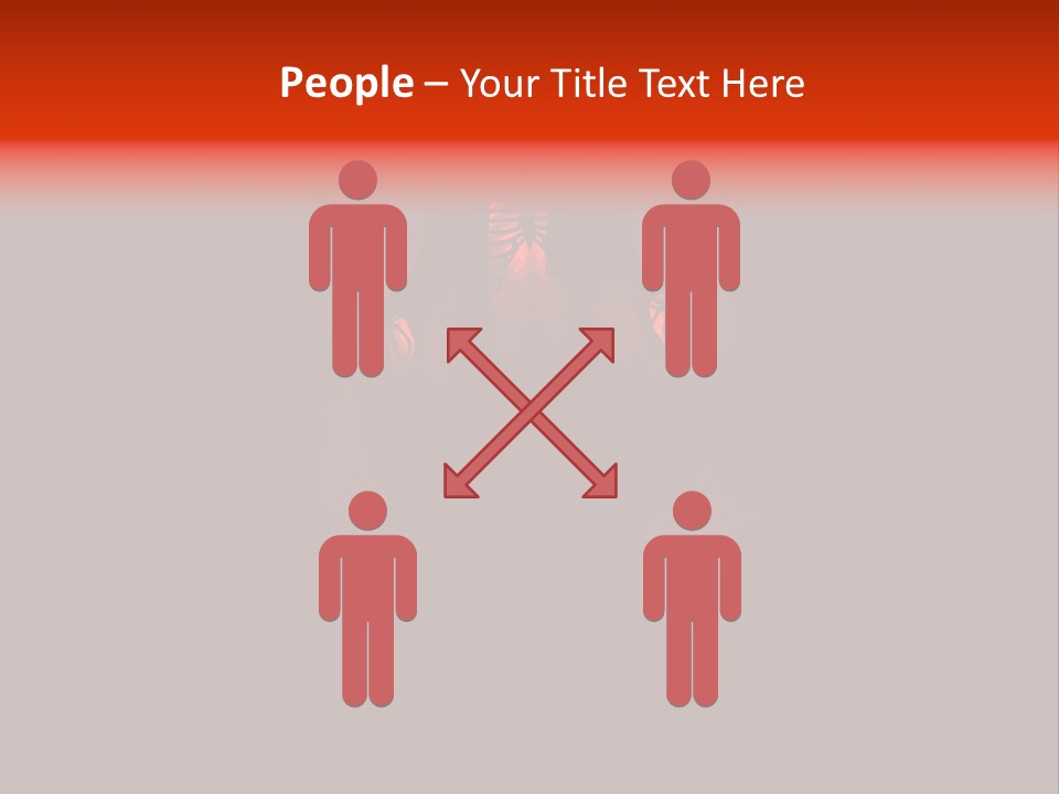 Wraith Negative Render PowerPoint Template