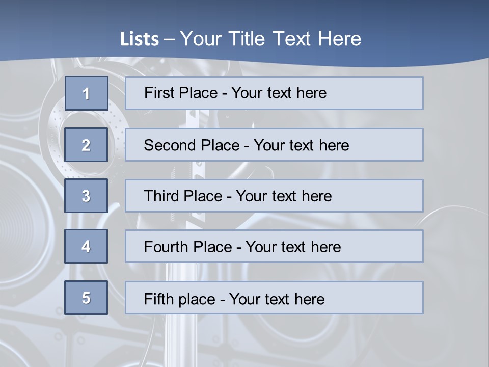 Itting Li Ten Per On PowerPoint Template