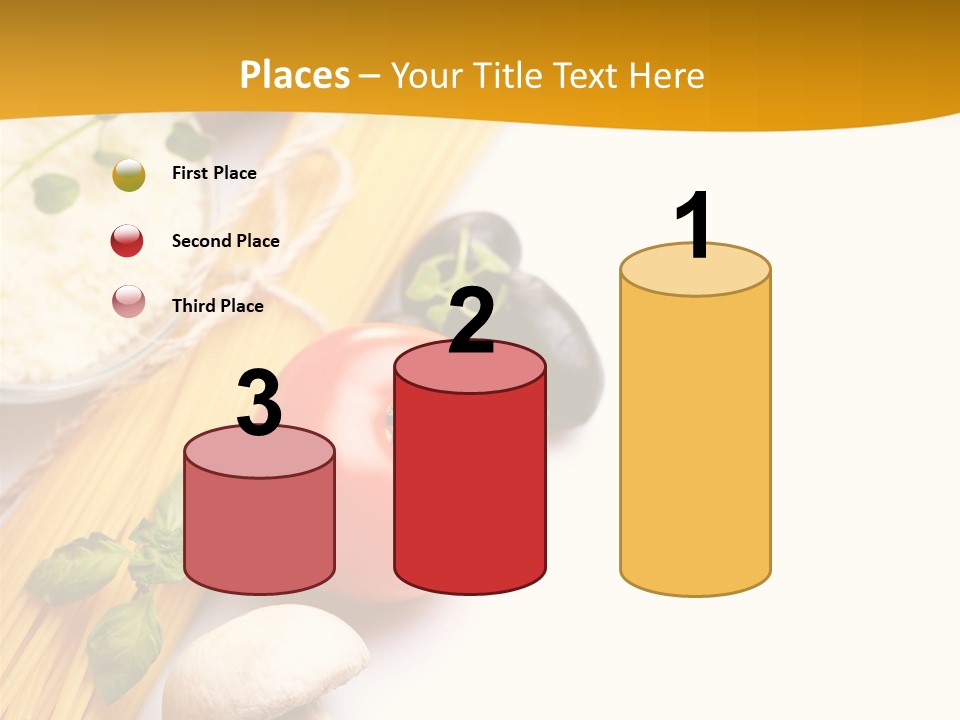 Wheat Restaurant Object PowerPoint Template