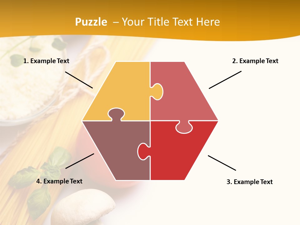 Wheat Restaurant Object PowerPoint Template