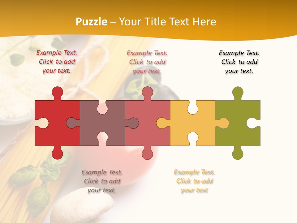 Wheat Restaurant Object PowerPoint Template