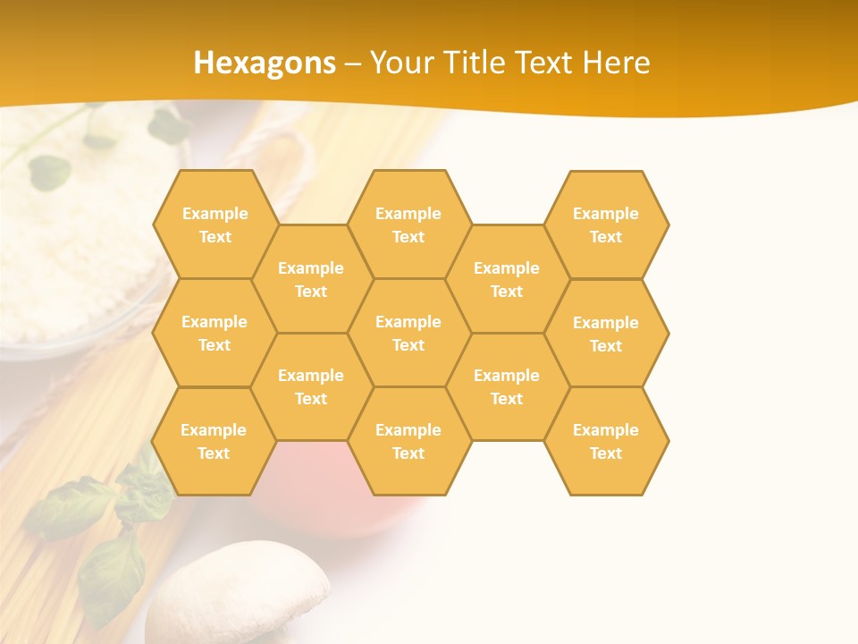 Wheat Restaurant Object PowerPoint Template