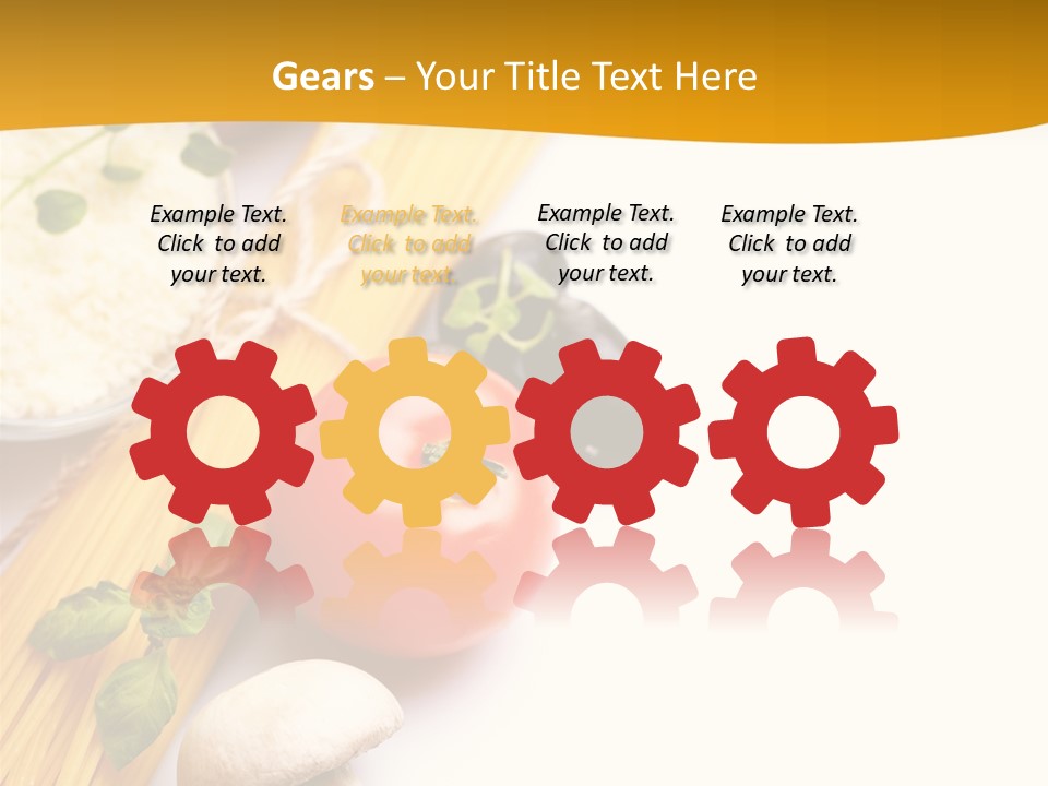 Wheat Restaurant Object PowerPoint Template