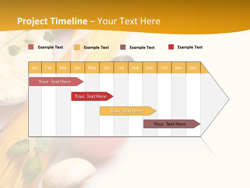 Wheat Restaurant Object PowerPoint Template