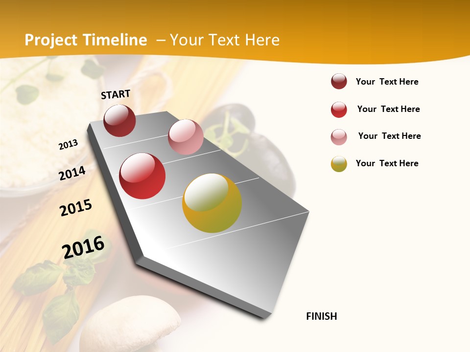 Wheat Restaurant Object PowerPoint Template