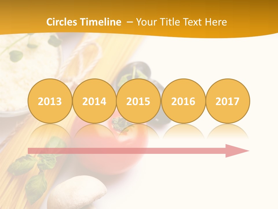 Wheat Restaurant Object PowerPoint Template