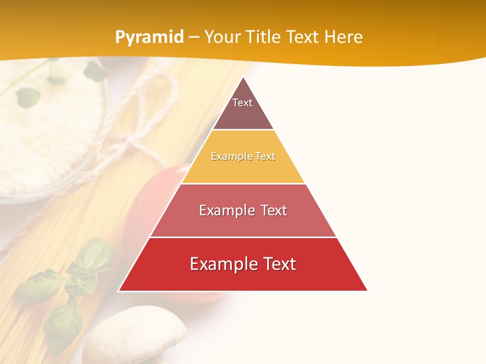 Wheat Restaurant Object PowerPoint Template