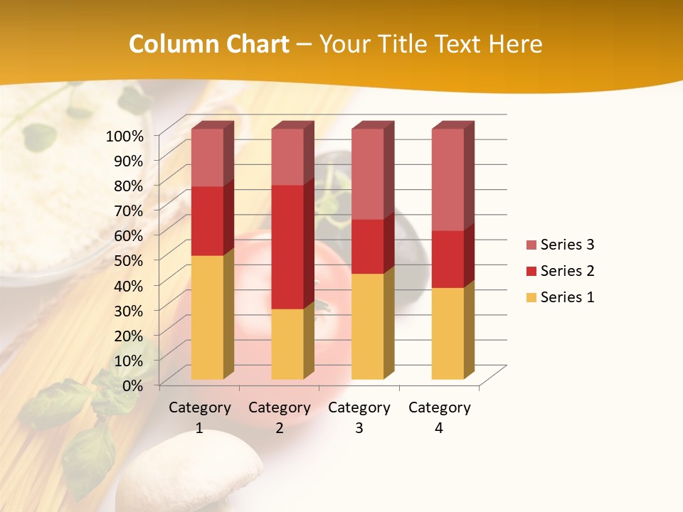 Wheat Restaurant Object PowerPoint Template