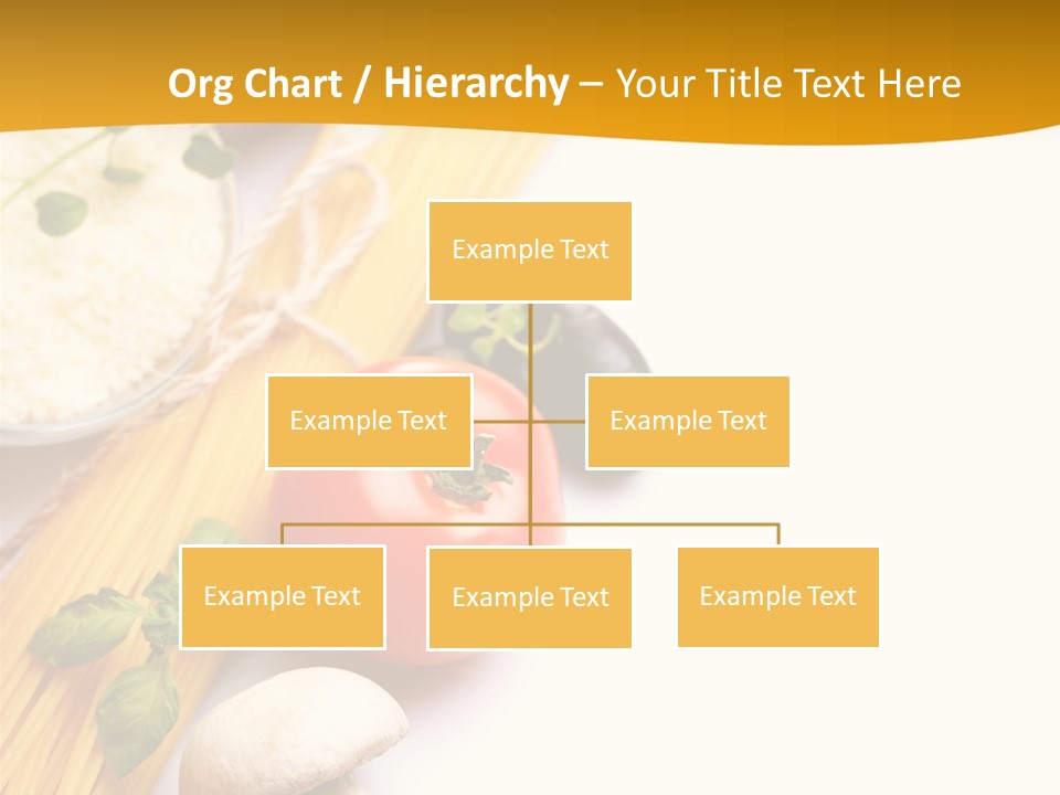 Wheat Restaurant Object PowerPoint Template
